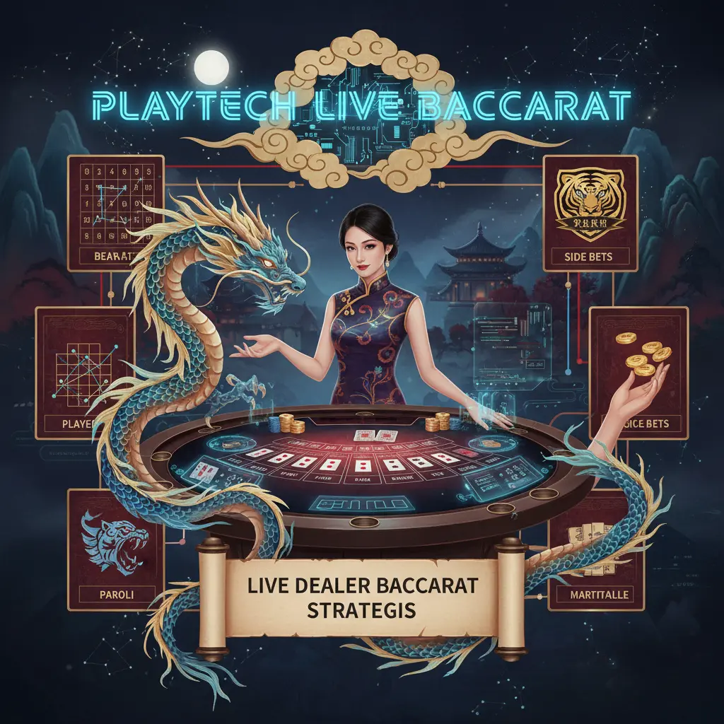 Live dealer baccarat strategies - Playtech