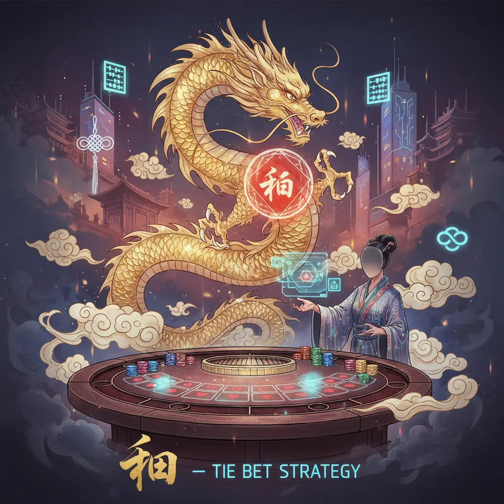 Live dealer baccarat strategies - Tie